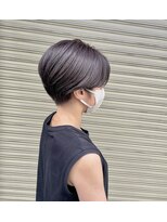 シャル オカチマチ 上野御徒町(shalu)&nbsp;ハンサムショート　ラベンダーグレージュ