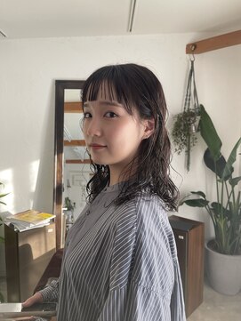トネリコ(toneriko) とりあえずパーマしておきましょう。