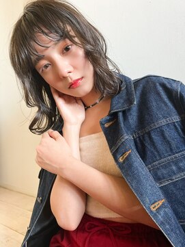 ケイト(kate) 【kate 大宮】ゆる巻ミディ×オリーブベージュ