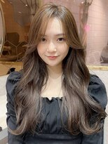 シーシンジュク 新宿南口(Sea shinjuku)&nbsp;韓国風前髪×レイヤーカット【髪質改善/新宿/レイヤーカット】