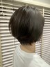 【毛穴洗浄】頭皮ベタつきおさえる癒されヘッドスパ10分&ふんわりカット