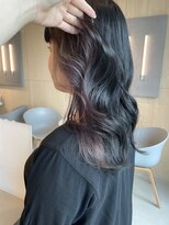 シダ(sida SAIIN)&nbsp;柔らかい上品なインナーカラー