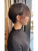 ショートボブパーマ20代30代40代イヤリングカラー大人可愛い