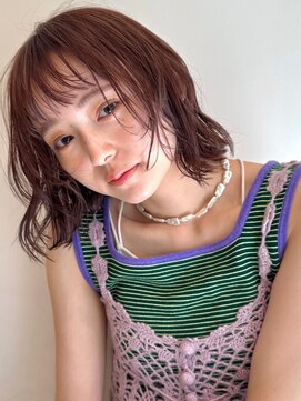 ローネス(LONESS) コテ巻きアレンジも可愛い♪大人気のぷつっとボブ