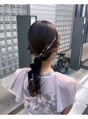 タイトヘアアレンジ