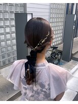 シエル(hair terrace Ciel)&nbsp;タイトヘアアレンジ