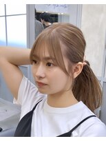 ロンドアヴァントゥス 池袋(Lond aventus)&nbsp;韓国レイヤー/韓国風/ボブ/髪質改善/黒髪/ブリーチなし〔池袋〕