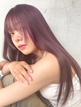 ヘアアトリエコモノ(hair l'atelier KoMoNo) 【2bleach】艶髪！！ブルーピンクカラー！
