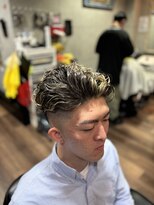 グロウヘアワークス(grow hair works)&nbsp;メッシュ×パーマ