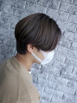 アクシー ヘアーアンドメイク(AXY HAIR&MAKE) ニュアンスパーマ　コンマヘア　黒髪シークレットパート　新宿