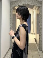 小森谷,レイヤーカット,ウェットヘア,オリーブベージュi12