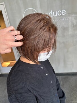 エルピス 中央林間店(elpis) 白髪ぼかし / ショートボブ