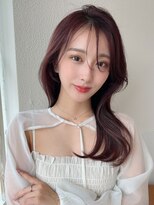 アフロート ディル(AFLOAT D'L)&nbsp;2wayバングでイメチェン！顔まわりレイヤーくびれヘアが人気◎