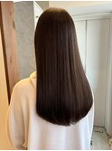 ストレートロング/ダークブラウン