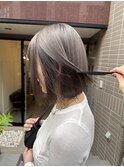 グレー×インナーブラック