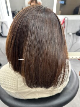 フリーラ 横浜(freera) 髪質改善サラサラプレミアムストレート大人ガーリー韓国ボブ横浜