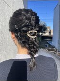 お呼ばれヘアセット