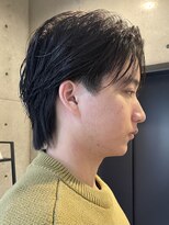 ブルニール 心斎橋(BLEUNIR)&nbsp;ニュアンスパーマ　ウルフ