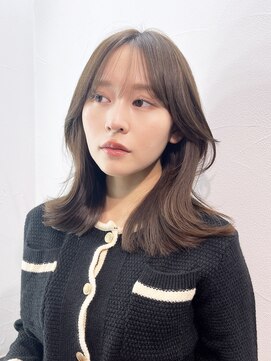 アルバム 新宿(ALBUM SHINJUKU) 似合わせカットマロンベージュメルティカラー_49902