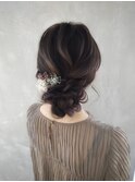 【シニヨン】表参道/表参道駅/ヘアセット/早朝