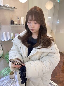 ジーナ 天神(Zina) ベージュ/透明感カラー/ケアカラー/福岡美容室