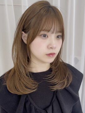 アイドットプラス 札幌大通り(i.+ODORI) マロンベージュ韓国風ザクザクレイヤーカット20代30代40代