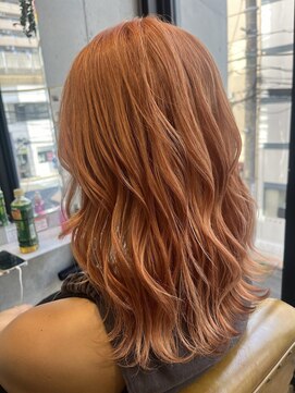 ココ 西葛西南口店(COコ) 秦りのピレンジカラー フルブリーチカラー ハイトーン