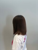 オレンジペコ(orange peco)&nbsp;ロング過程のミディアム/ベージュ系カラー