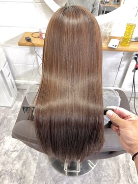 アムヘアー(A.M. hair) 【自分史上一番☆】髪質改善ストレート