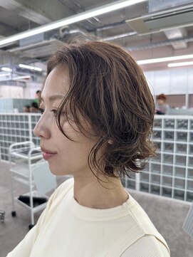 アルテヘアー(arte HAIR) 【arte HAIR】くびれボブ/ナチュラルパーマ