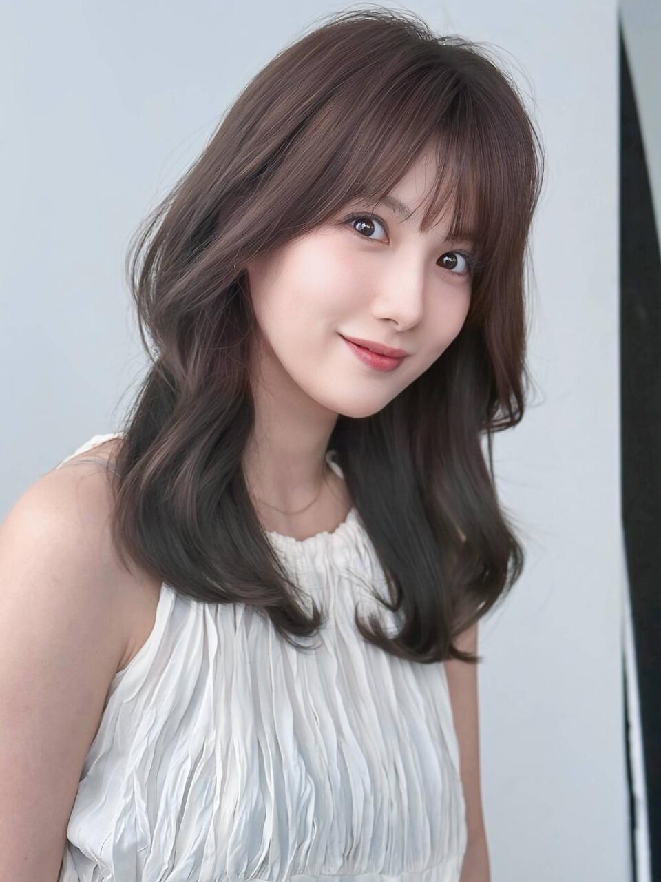 みる♡＊通常ペア ミルクティーカラーが1番可愛い🫶🏻 トレンドヘアカラーカタログ