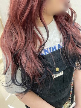 アールモンドヘア新世界 ブリーチカラー