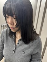 レーヴバイリコ 三軒茶屋(Reve by liko)&nbsp;顔周りレイヤーカット/オリーブグレー/パールベージュ/三軒茶屋