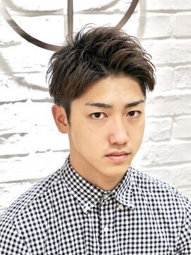 ヨシザワインク プレミアム 築地店(YOSHIZAWA Inc. PREMIUM) 【ヨシザワ築地】爽やかビジネスツーブロックショート