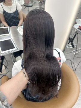 ロンドリゼル 札幌(Lond RiseL) ◯ オリーブグレー/韓国/レイヤーカット/髪質改善/縮毛矯正/札幌