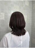 ミディアムレイヤーピンクブラウン