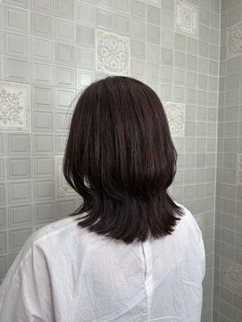 ヘンリエッタ 表参道(Henrietta) ミディアムレイヤーピンクブラウン