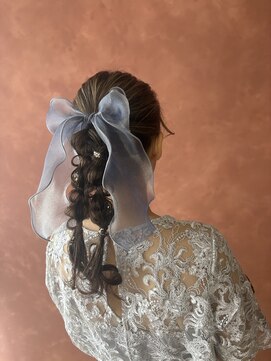 ヘアセット専門サロン by OKINAWA WATABE WEDDING 北谷店 編みおろし