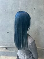 キャパ(CAPA)&nbsp;ハイトーンブルー(茅ヶ崎/20代/ブリーチカラー/韓国ヘア)