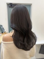 ヒョンミョン ライズバイレボ 柏西口店(hyon myon/RISEbyREVO)&nbsp;レイヤーカット/くびれ巻き/オリーブブラウン