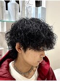 波巻ツイストスパイラル/フェザーパーマ/京都河原町