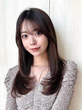 プラチナ(PLATINA) ＊20代30代40代◎小顔シースルー前髪レイヤーワンカール表参道