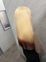 フレームプラス なんば駅前店(FRAME+)&nbsp;◎ブロンド×レッド×ブラック◎