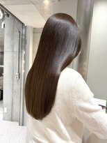 キュア 池袋(CURE) 春髪×8トーン透明感ブラウンベージュ×髪質改善 #043