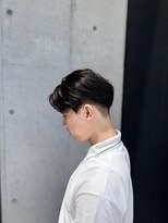 スーリール 室見店(Sourire) メンズ×センターパート