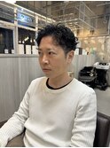 ツーブロックスパイラルパーマ