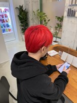 メンズサロン アヴァンス 尼崎(men's salon AVANCE.) 〇派手髪レッド〇