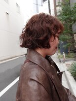 ユルクメゾンシティ 名古屋(JURK MAISON CITY) 名古屋/ミルクティーブロンド/ダークブルー/デジタルパーマ