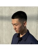 新札幌メンズボウズスキンフェードクロップバーバースタイル