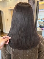 ヘアーアイスカルテット(HAIR ICI QUARTET)&nbsp;透明感グレージュ×小顔レイヤーカット/大人可愛いヘア